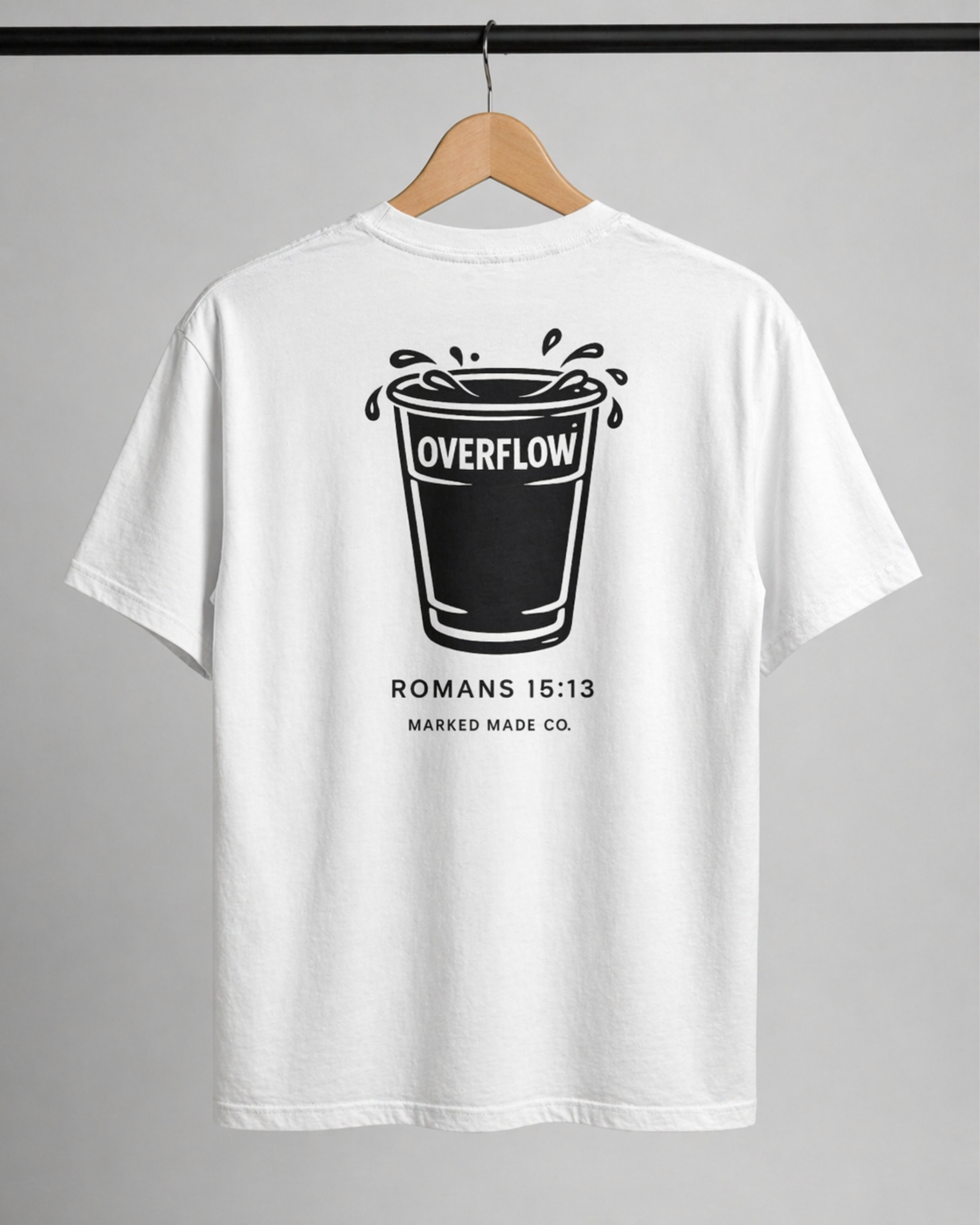 The Overflow Tee | Christian Graphic Tee | Marked Made Co – Marked