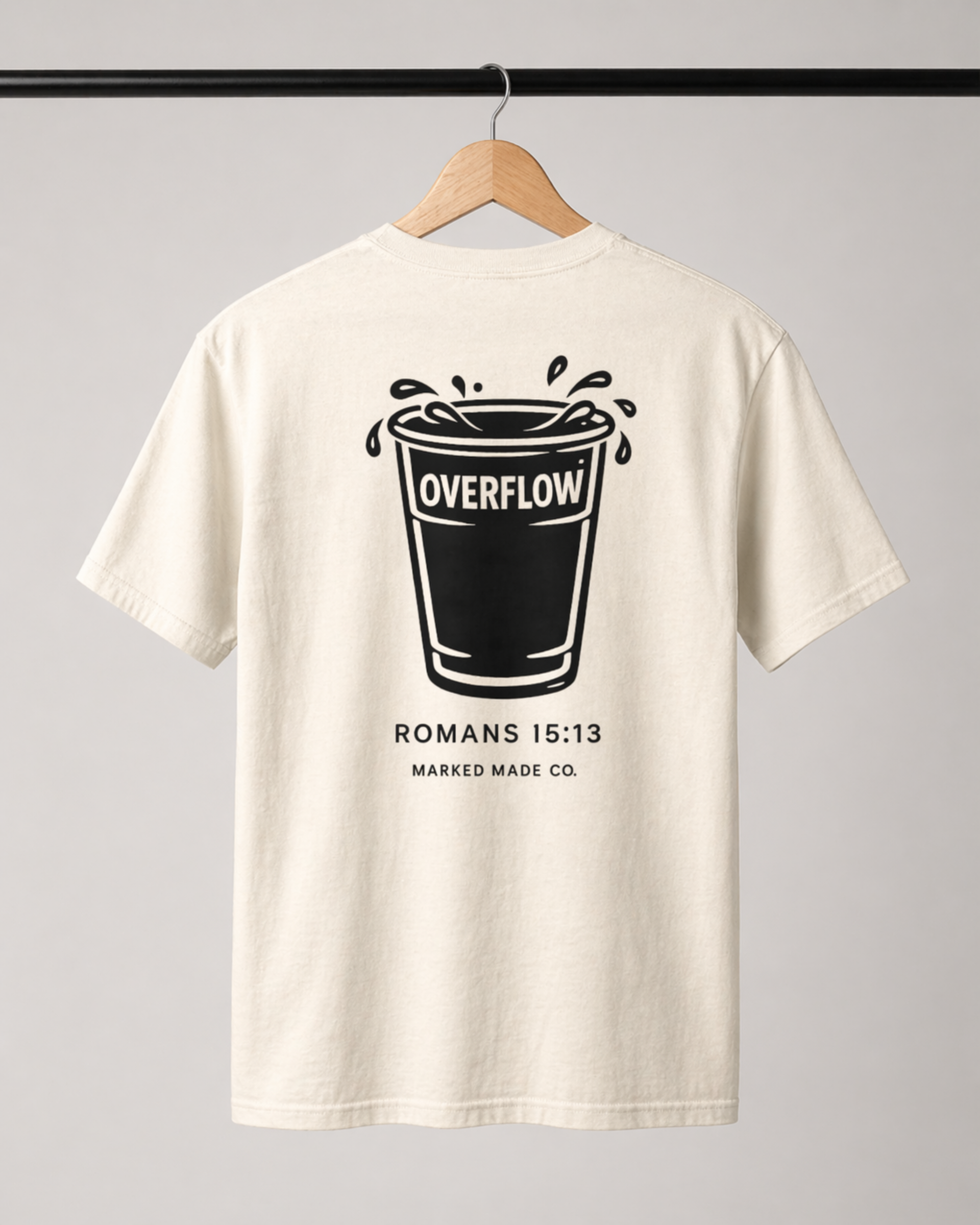 The Overflow Tee | Christian Graphic Tee | Marked Made Co – Marked