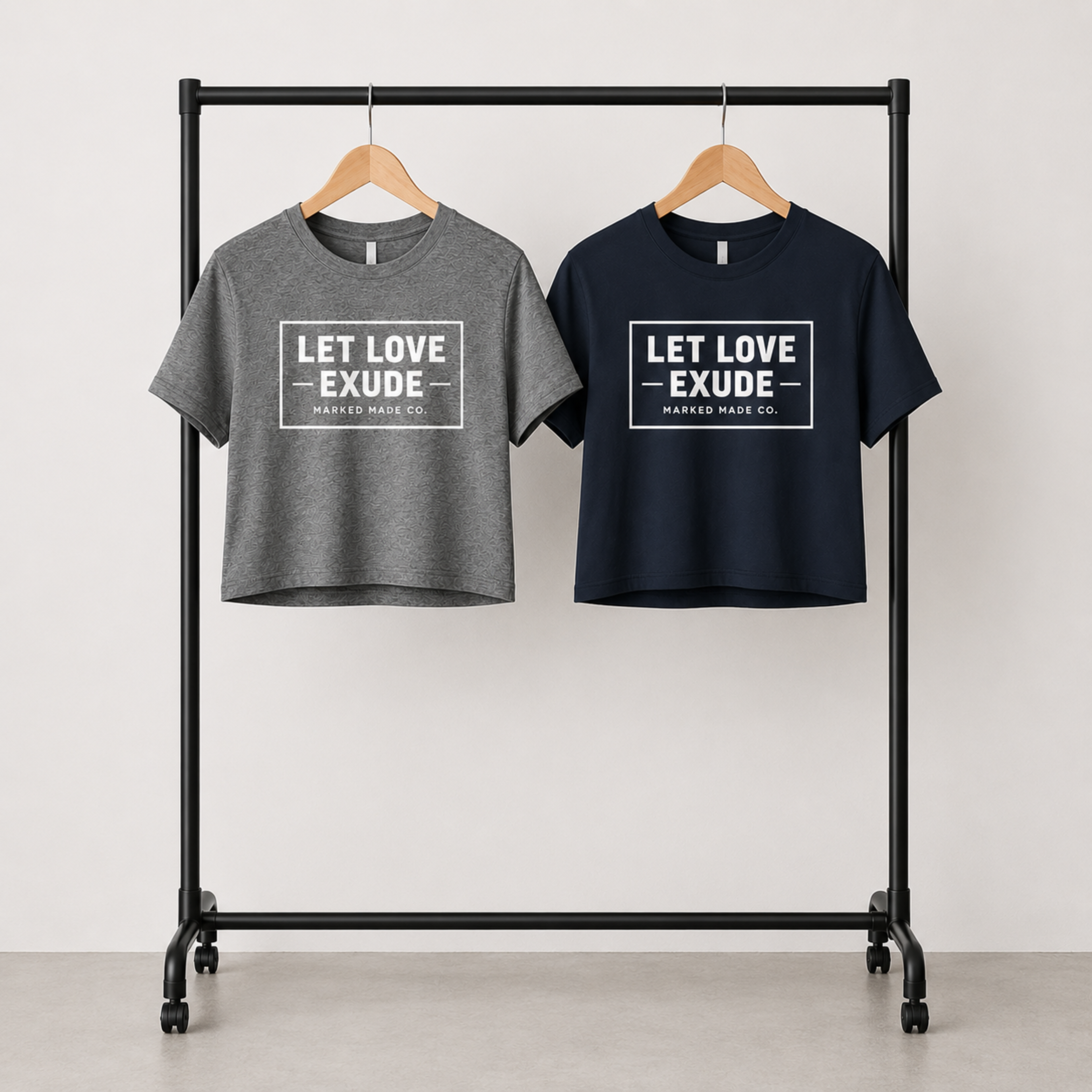 Let Love Exude Crop Tee